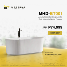 Load image into Gallery viewer, MHD-BT001 (Luxury Modern Bathtub)
