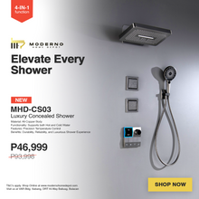 Load image into Gallery viewer, MHD-CS03 (Luxury Concealed Shower)
