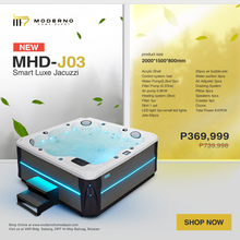 Load image into Gallery viewer, MHD-J03 (Smart Luxe Jacuzzi)
