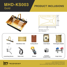 Load image into Gallery viewer, MHD-KS003 (Modern Kitchen Sink)
