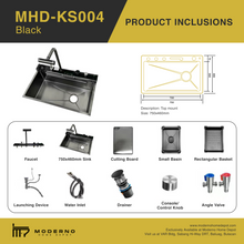 Load image into Gallery viewer, MHD-KS004 (Modern Kitchen Sink)
