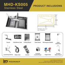 Load image into Gallery viewer, MHD-KS005 (Modern Kitchen Sink)
