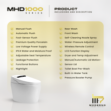 Load image into Gallery viewer, MHD 1000 Series (Smart Toilet)
