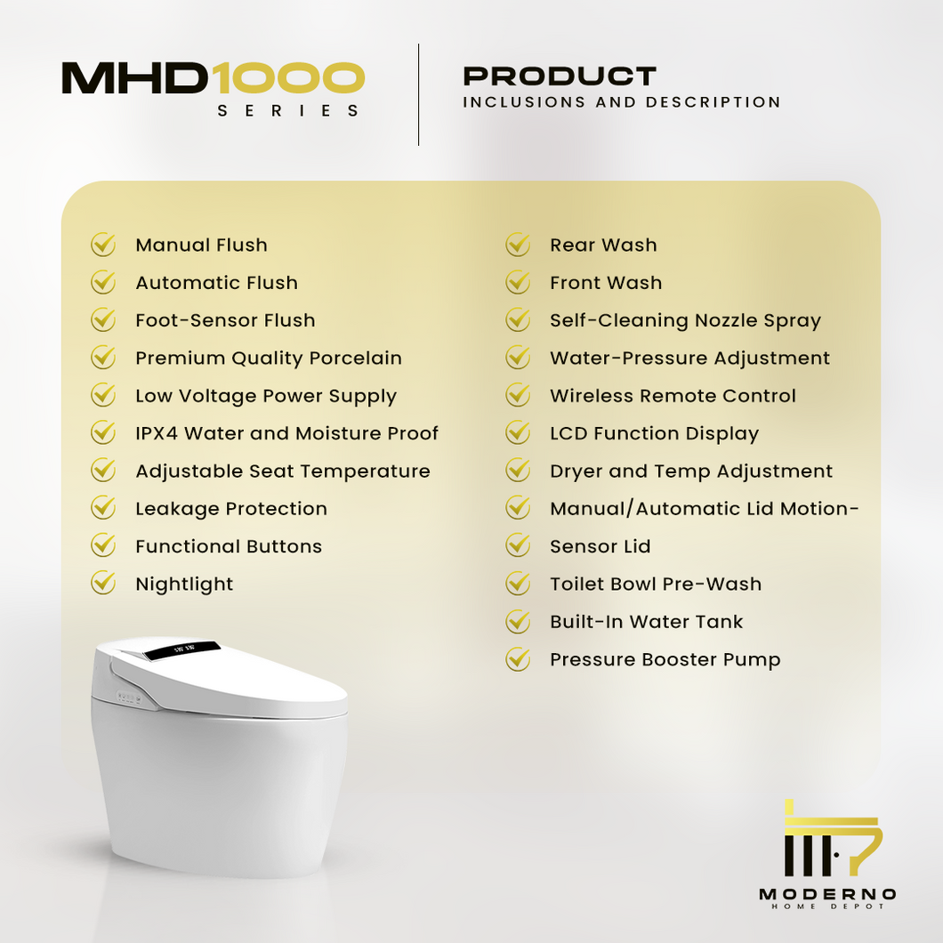 MHD 1000 Series (Smart Toilet)