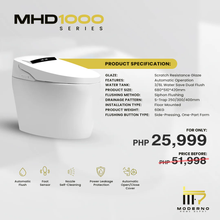 Load image into Gallery viewer, MHD 1000 Series (Smart Toilet)
