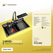 Load image into Gallery viewer, MHD-KS003 (Modern Kitchen Sink)
