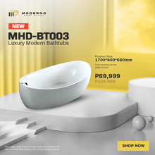 Load image into Gallery viewer, MHD-BT003 (Luxury Modern Bathtub)
