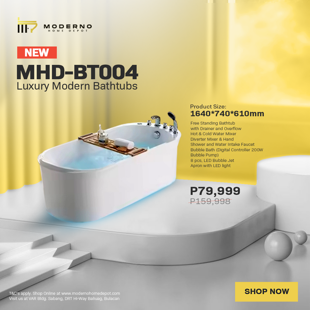 MHD-BT004 (Luxury Modern Bathtub)